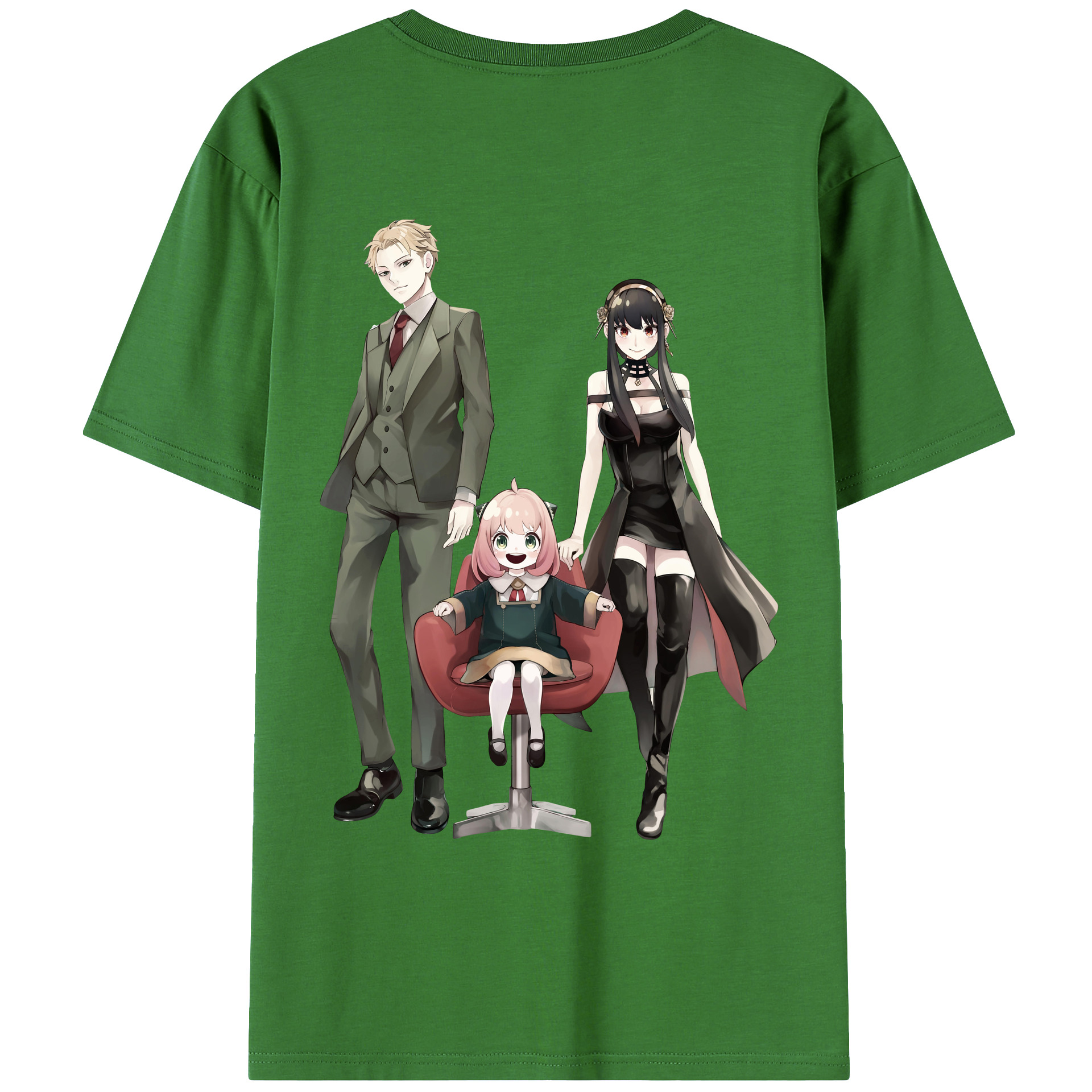 （画像用） SPY×FAMILY间谍家家酒 レディース半袖Tシャツ(バックプリント)